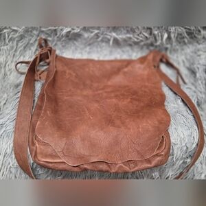 Diesel Leather Messenger Bag